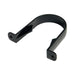 PVC Gutter - FloPlast -  68mm - Downpipe Clip - Black
