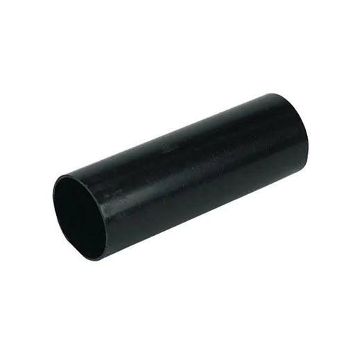 PVC Gutter - FloPlast -  68mm - Downpipe Length - Black