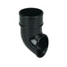 PVC Gutter - FloPlast -  68mm - Downpipe Shoe - Black