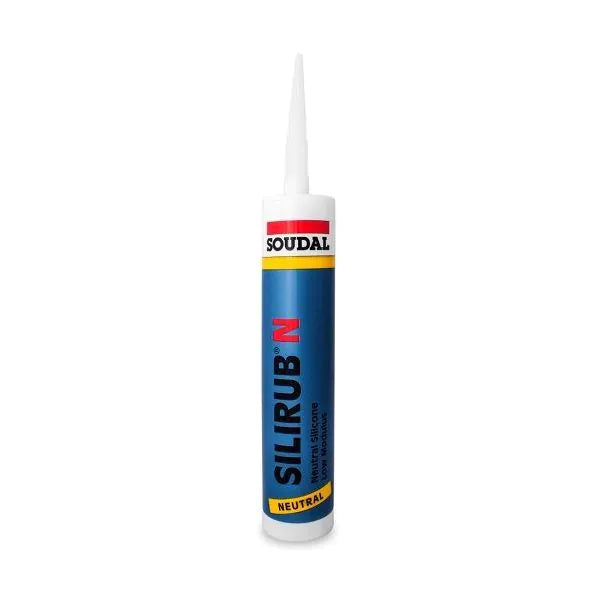 Fibre Cement - Cemsix Fixings - Silicone Sealant - CLEAR Low Modulus Neutral Cure Silicone - 300ml Tube
