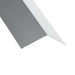 Steel Flashings - Ridge Cap - 3.0m Length - 190mm x 190mm x 120° - Plain Galvanised