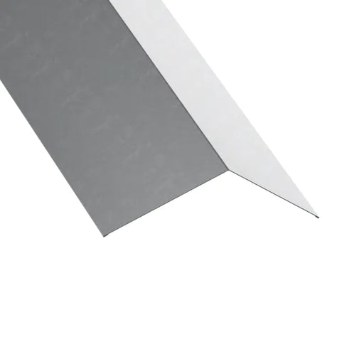 Plain Galvanised Flashings - Ridge Gap - 3m Long - 200mm x 200mm x 120°