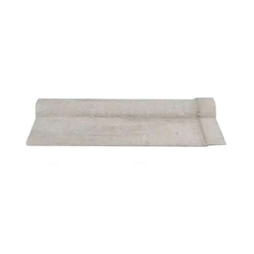 Fibre Cement - Adjustable Ridges -2-Piece Flat Ridge- Natural Grey - Pair