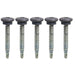Low Profile Woodtek Drillscrews - Coloured Coated Heads - 35mm