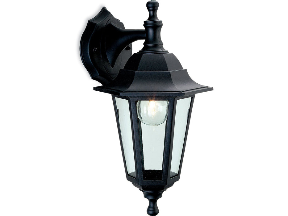 Malmo Resin Lantern - Uplight or Downlight (2 in 1 fitting) - Black