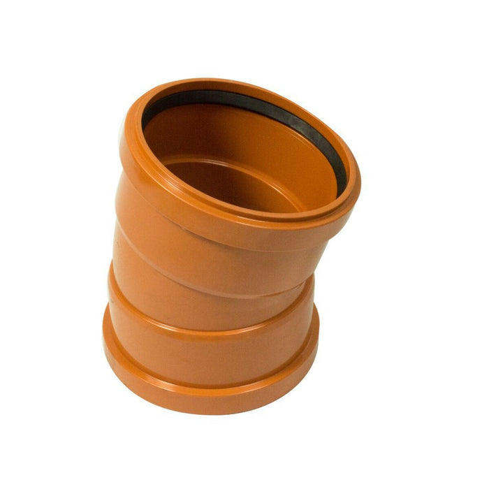 30 Deg Double Socket Bend (160mm)