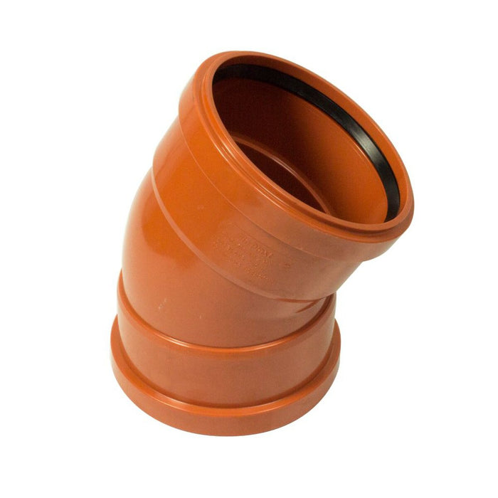 Double Socket Bend 30° (160mm)