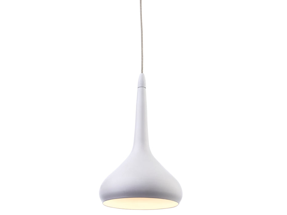 Bar LED Pendant - White with White Inside