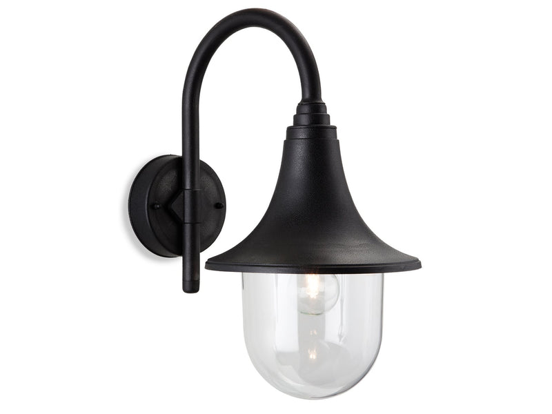 Astra Resin Lantern - Wall Light - Black