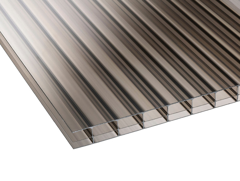 16mm Bronze Triplewall Polycarbonate