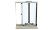 1700mm Origin Anthracite Grey Aluminum Bifold - 2 Section - Home Build Doors