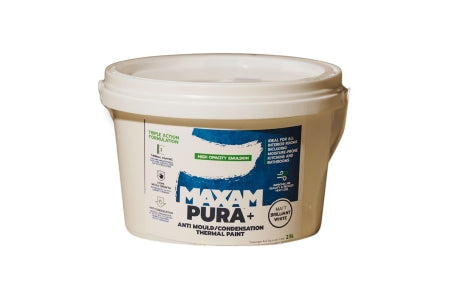 MAXAM PURA+ Anti Mould/Condensation Thermal Paint 2.5L White