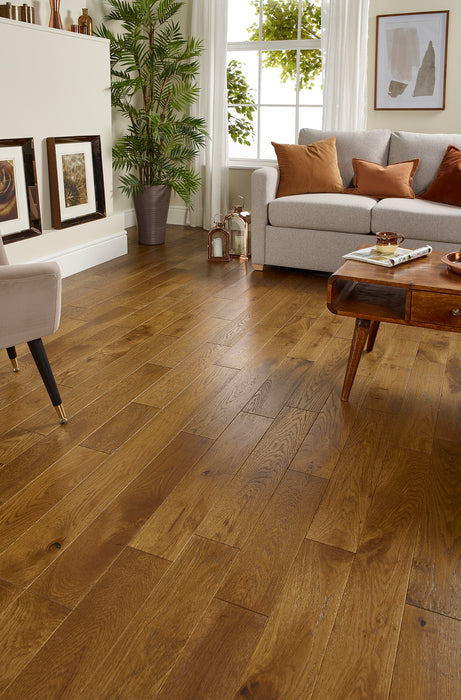 18mm Wheat Engineered Oak Flooring