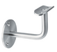 Handrail Bracket 90 Degree Cranked Arm Wall Mounting 42.4mm Fixed Spigot
