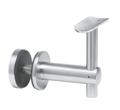 Handrail Bracket Glass Mounting Fixed Spigot For 42.4mm Tube