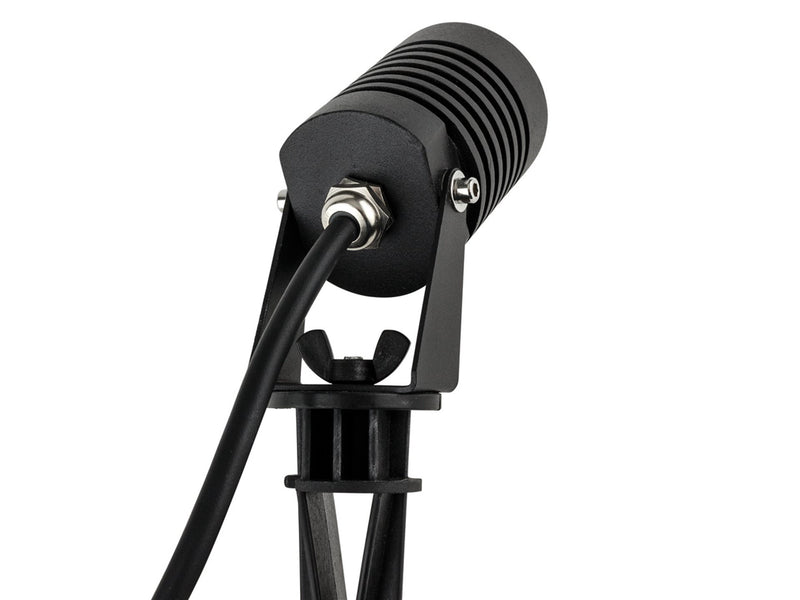 Veron LED Short Spike Spot - Black