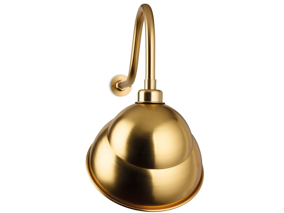 Sign Light - Swan Neck - Brass
