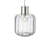 Eton Pendant Light - Aluminium with Clear Glass