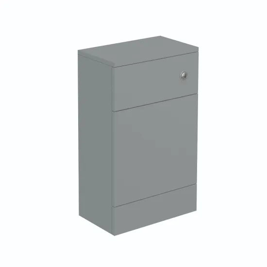 500mm Matt Grey Floor Standing WC Unit