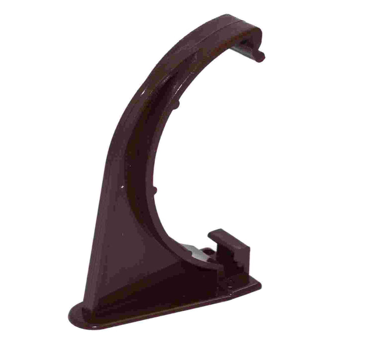Brown Half Round Guttering Fascia Bracket 112mm