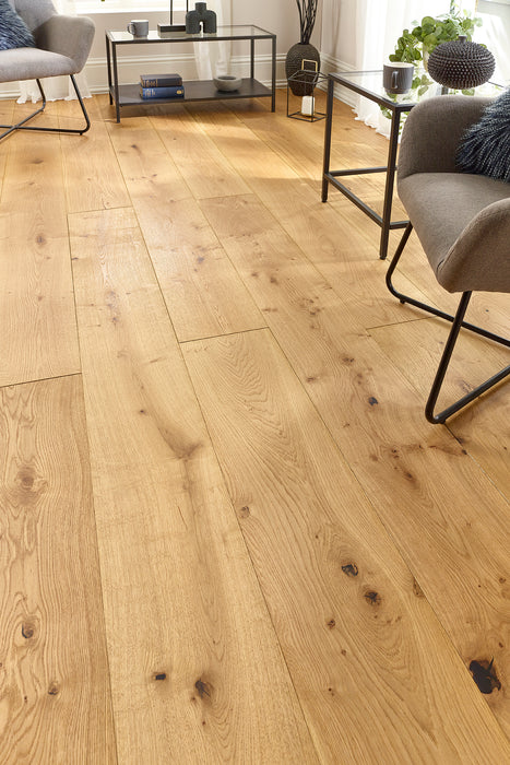 20mm Natural Brushed & Oiled Engineered Oak