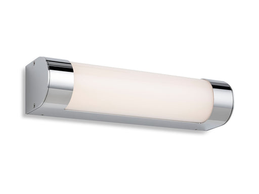 Lima LED Wall Light - 300mm - Chrome with Opal White Polycarbonate Diffuser