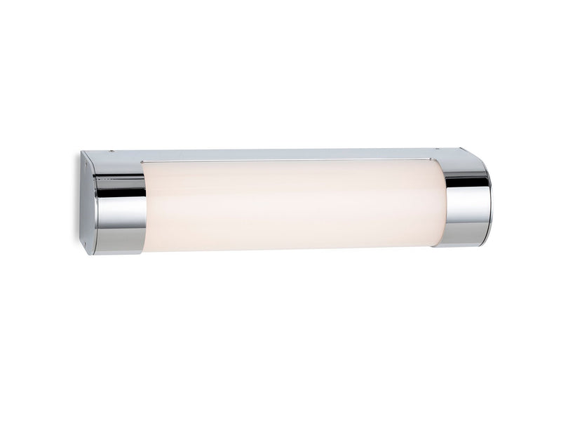 Lima LED Wall Light - 300mm - Chrome with Opal White Polycarbonate Diffuser