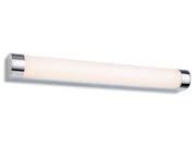 Lima LED Wall Light - 600mm - Chrome with Opal White Polycarbonate Diffuser