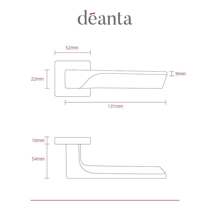 Deanta Athens Satin Nickel Handle