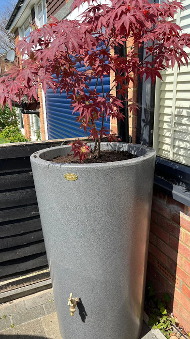180 Litre Water Butt Planter Millstone - City