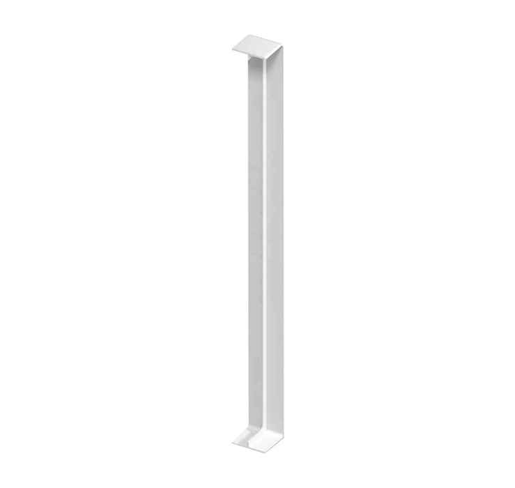 White Fascia Double Ended Joining Trim (450mm Length)