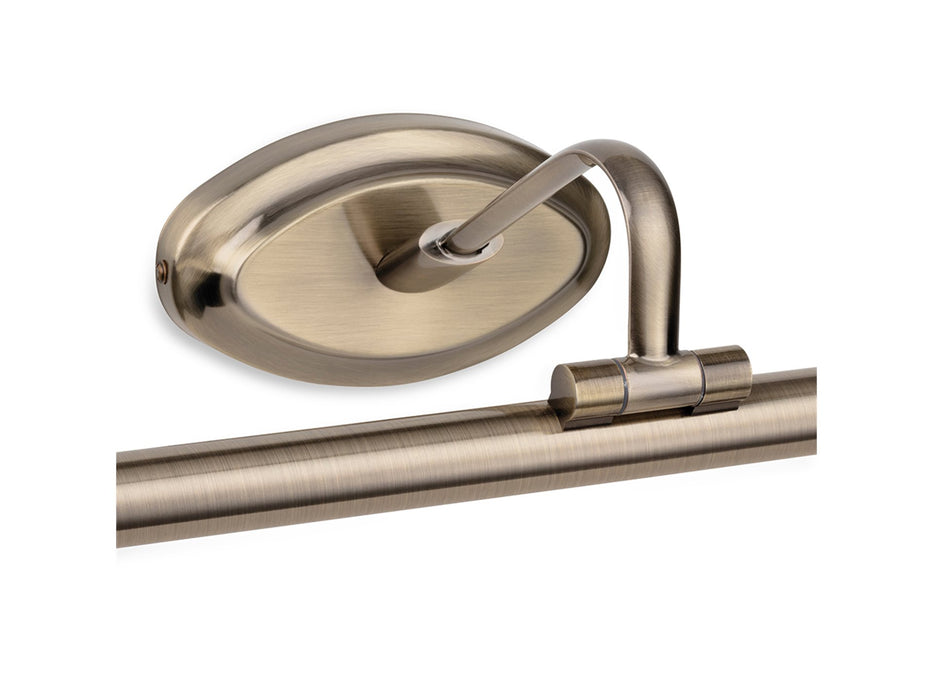 LED Picture Light - 440mm - Antique Brass