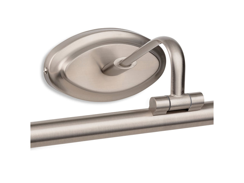 LED Picture Light - 440mm - Brushed Steel