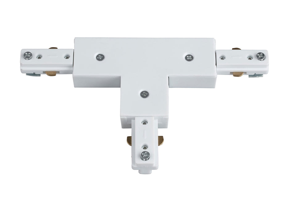 Max Track -T Connector - White