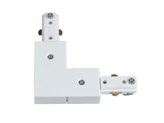 Max Track - L Connector - White