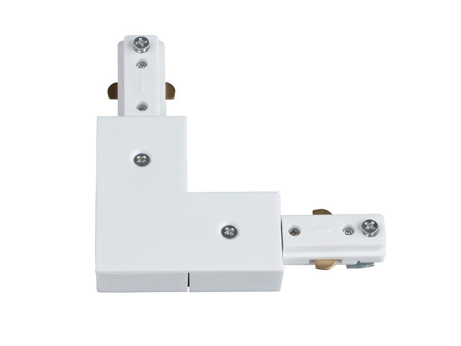 Max Track - L Connector - White