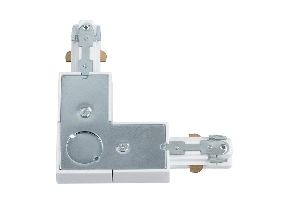 Max Track - L Connector - White