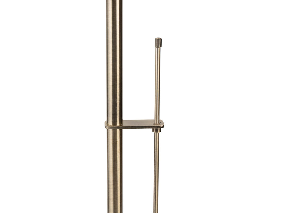 Madrid LED Floor Lamp - Antique Brass