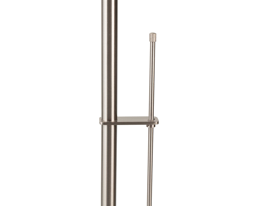 Madrid LED Floor Lamp - Brushed Steel