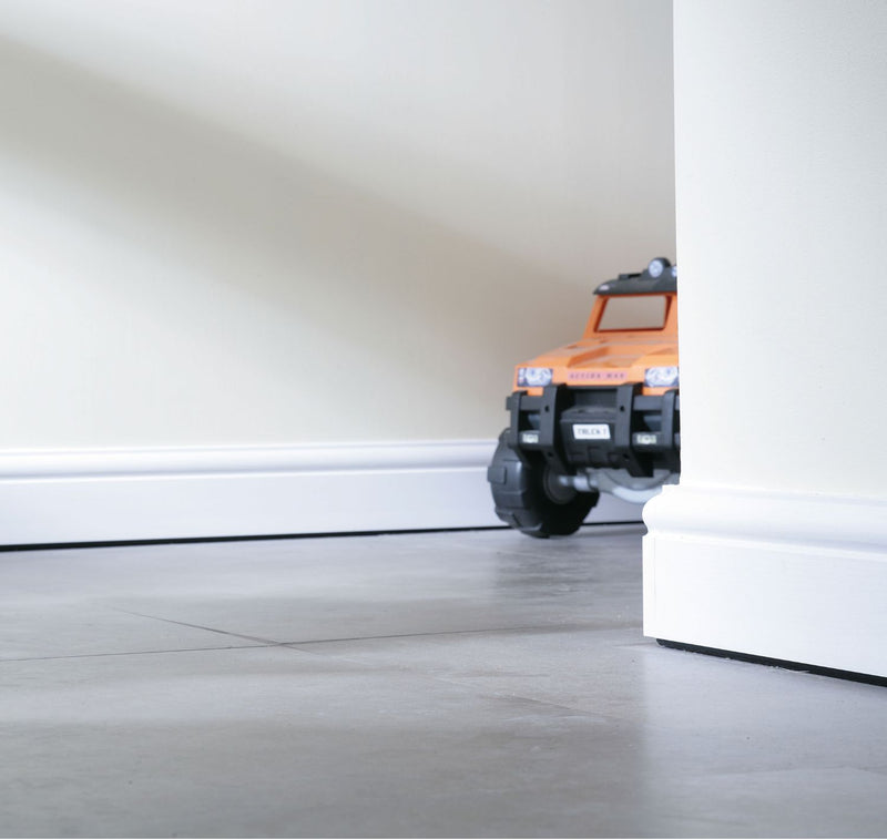 White Roomline Ogee Skirting Board 100mm