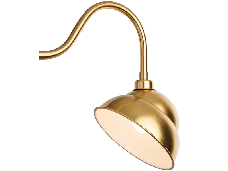 Sign Light - Swan Neck - Brass