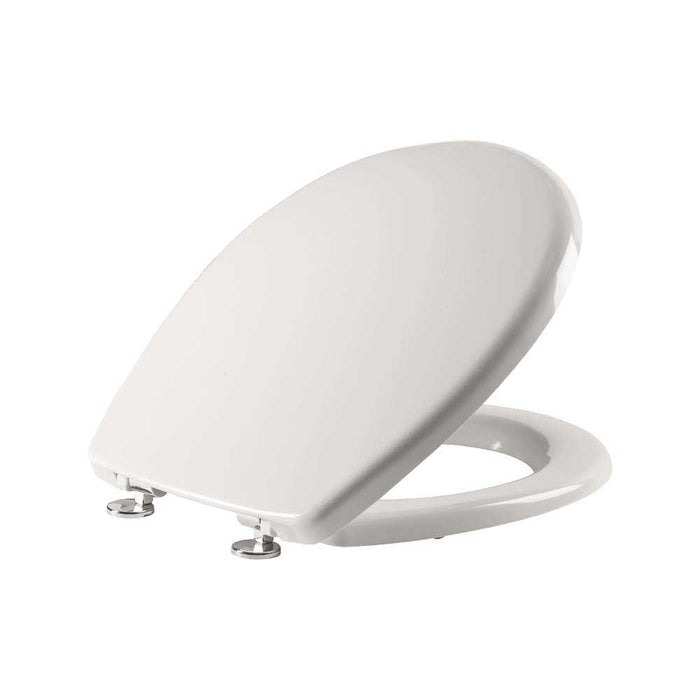 Arley Pro Pluto Plus White Round Soft Close Toilet Seat With Quick Release Hinge