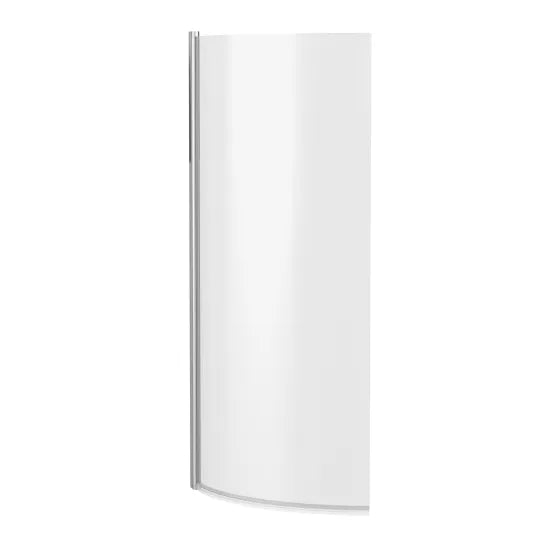 Synergy Vodas 6 Chrome P Shape Hinged Bath Screen