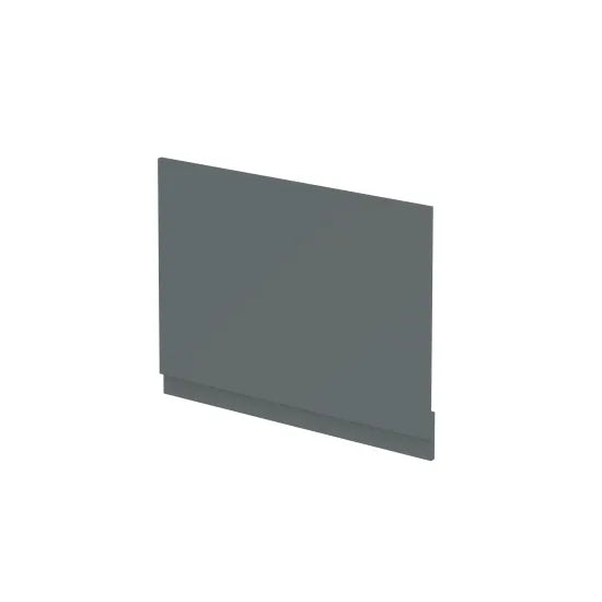 Halite 700mm Matt Grey Waterproof End Bath Panel