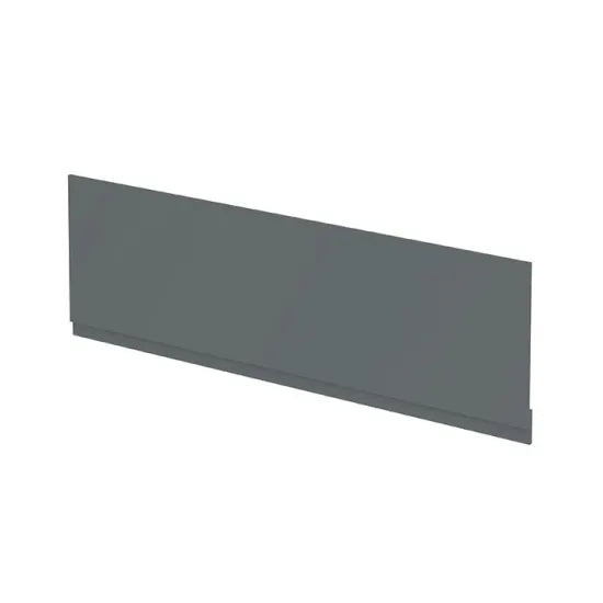 Halite 1700mm Matt Grey Waterproof Front Bath Panel