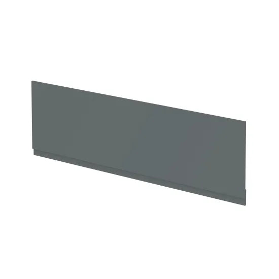 Halite 1800mm Matt Grey Waterproof Front Bath Panel