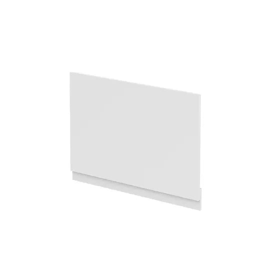 Halite 750mm White Gloss Waterproof End Bath Panel