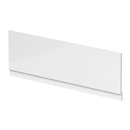 Halite 1700mm Gloss White Gloss Waterproof Front Bath Panel