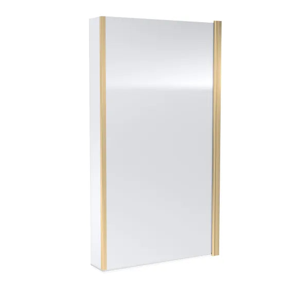 Synergy Vodas 6  L Shape Hinged Bath Screen