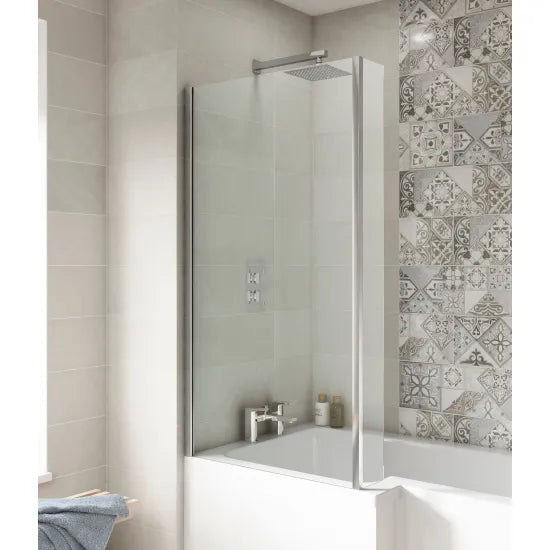 Synergy Vodas 6  L Shape Bath Screen With Fixed Return